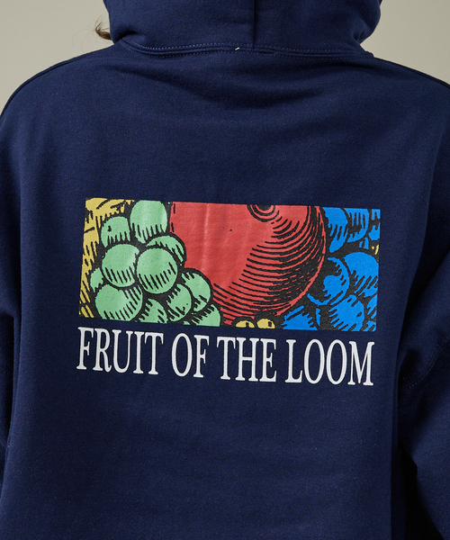 FRUIT OF THE LOOM(フルーツオブザルーム)の「【FRUIT OF THE LOOM】PRINTZIP HOODIE2/ユニセックス【WEB限定】(パーカー・メンズ・ネイビー/グレー/ブラック・M/L/XL)」の10枚目の写真