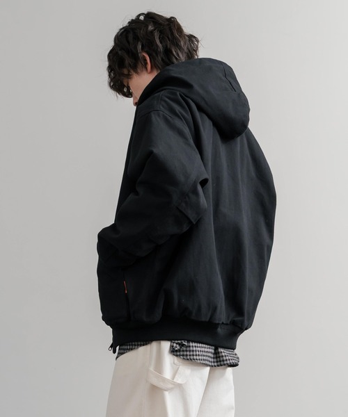 KRIFF MAYER(クリフメイヤー)の「KRIFF MAYER クリフメイヤー ヘビーデューティーフードジャケット/オーバーサイズフルジップパーカー 2525102(その他アウター・メンズ・ナチュラル/ブラック/ブラウン/カーキ/ネイビー・M/L/XL)」の21枚目の写真