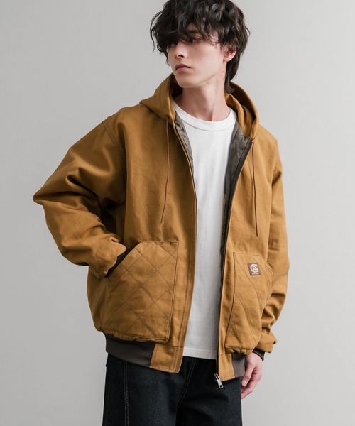 KRIFF MAYER(クリフメイヤー)の「KRIFF MAYER クリフメイヤー ヘビーデューティーフードジャケット/オーバーサイズフルジップパーカー 2525102(その他アウター・メンズ・ナチュラル/ブラック/ブラウン/カーキ/ネイビー・M/L/XL)」の17枚目の写真