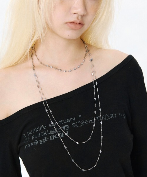 runningHIGH(ランニングハイ)の「【runningHIGH】ONE OFF SHOULDER L/S TEE / 【ランニングハイ】ワンオフショルダー長袖Tシャツ(Tシャツ/カットソー・レディース・ブラック/グレー/ホワイト・ONE SIZE)」の15枚目の写真
