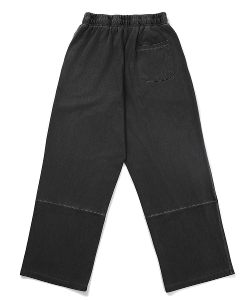 GAKKAI UNIONS(ガッカイユニオンズ)の「切り替えピグメントワイドスウェットパンツチャコール(スウェットパンツ・レディース・その他・SMALL/MEDIUM/LARGE/X-LARGE)」の4枚目の写真