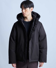 UNION STATION（ユニオンステーション）の「【撥水加工】ツイル中綿アーミーフーデッドジャケット（ダウンジャケット/コート）」