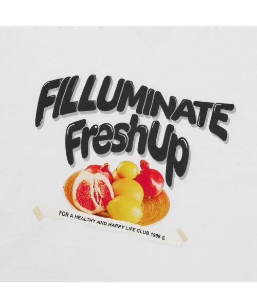 F.ILLUMINATE（フィルミネイト）の「オーバーサイズフルーティジTシャツ-ホワイト（Tシャツ/カットソー・レディース・その他・MEDIUM/X-LARGE/LARGE）」の4枚目の写真