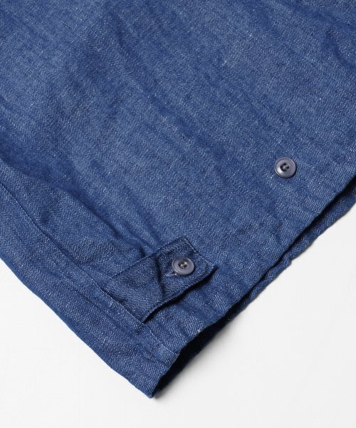 FRIZMWORKS(フリズムワークス)の「DENIM TRUCKER OVERSIZED SHIRT _ BLUE(シャツ/ブラウス・メンズ・その他・MEDIUM/LARGE)」の8枚目の写真