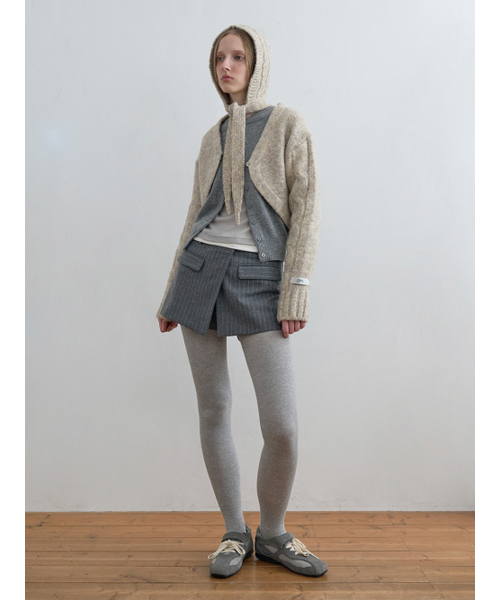 Kijun（キジュン）の「Cable Knit Bolero Oatmeal（カーディガン/ボレロ・レディース・その他・MEDIUM/SMALL）」の4枚目の写真