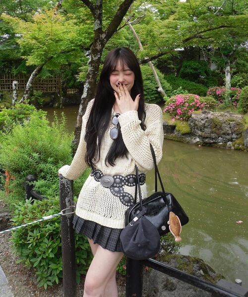 Miseki SEOUL(ミセキソウル)の「Pocket layered check skirt BLACK(スカート・レディース・その他・1/2)」の15枚目の写真