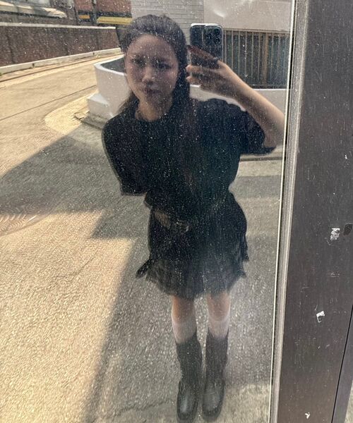 Miseki SEOUL(ミセキソウル)の「Pocket layered check skirt BLACK(スカート・レディース・その他・1/2)」の20枚目の写真