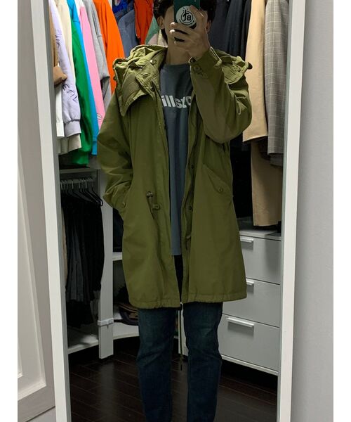 MUSINSA STANDARD(ムシンサスタンダード)の「【クールタンダード】スリムクロップドデニムパンツ【ミディアムインディゴ】(デニムパンツ・メンズ・その他・26/27/28/29/36/34/32/30/31/33/40/38)」の10枚目の写真