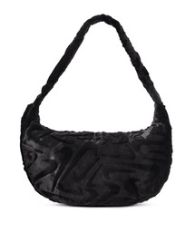 NIKE | ナイキ スポーツウェア フェイクファー スラウチーバッグ (19L) / Nike Sportswear Faux Fur Slouchy Bag (19L) HQ7515-010 Black(ショルダーバッグ)