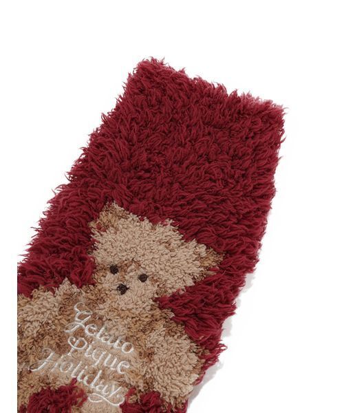 セール】【HOLIDAY】ジェラートスノーベアジャガードソックス（その他