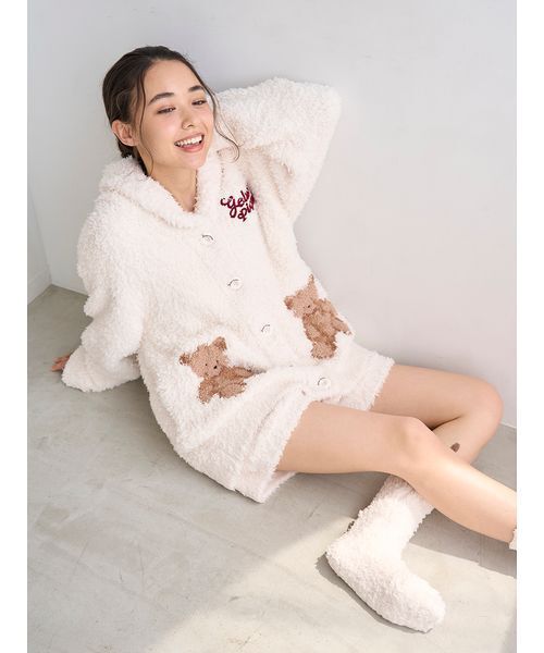 ジェラートピケ【HOLIDAY】ジェラートスノーベア　ルームウェア&ソックス 楽天市場】ジェラートピケ なりきりソックス HOLIDAY pique gelato ルームウェア・パジャマ