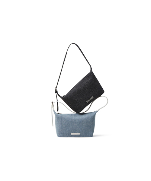 LAP(ラップ)の「SIMPLE DENIM SHOULDER BAG AR7AB423(ショルダーバッグ・レディース・ブラック/ライトインディゴブルー・FREE)」の7枚目の写真