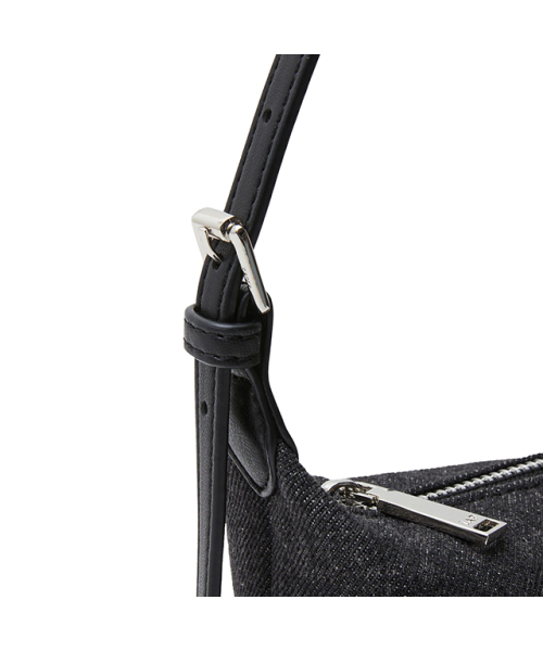 LAP(ラップ)の「SIMPLE DENIM SHOULDER BAG AR7AB423(ショルダーバッグ・レディース・ブラック/ライトインディゴブルー・FREE)」の4枚目の写真