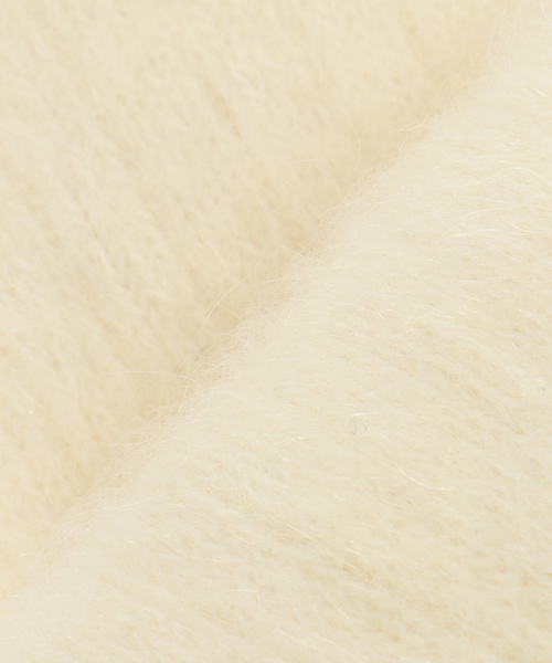 plage（プラージュ）の「MARCOMONDE / マルコモンド MOHAIR ソックス（ソックス/靴下・レディース・ホワイト/ベージュ/スミクロ・FREE）」の10枚目の写真