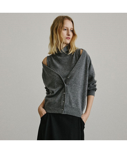 christian wijnants 花柄 オープンカラーブラウス