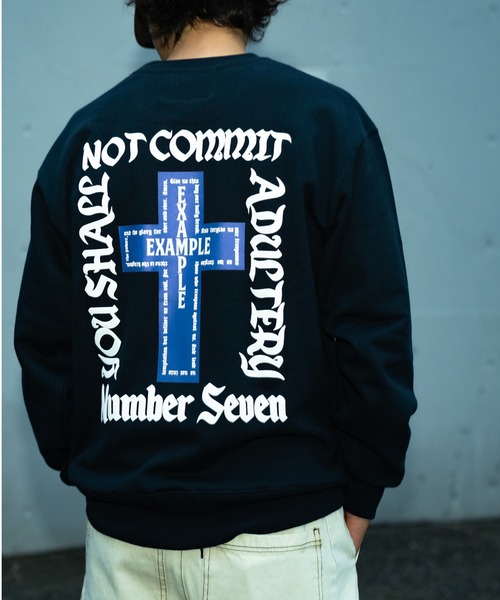 EXAMPLE THE TEN CODE NO.SEVEN CREWNECK