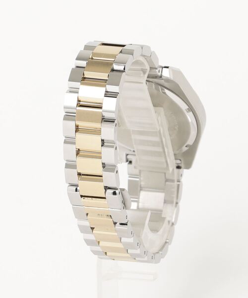 EMPORIO ARMANI(エンポリオアルマーニ)の「【エンポリオ アルマーニ】 3針デイトウォッチ ツートーンステンレススチール(アナログ腕時計・メンズ・その他1・FREE)」の4枚目の写真
