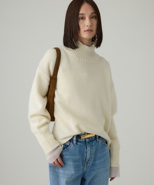 BABYLONE（バビロン）の「チュールレイヤードロンＴ（Tシャツ/カットソー・レディース・ブラック/ホワイト・フリー）」の10枚目の写真