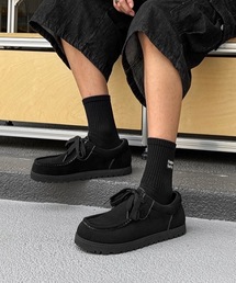 SHEPP（シープ）の「スエードライクローカットモカシンシューズ（モカシン/デッキシューズ）」