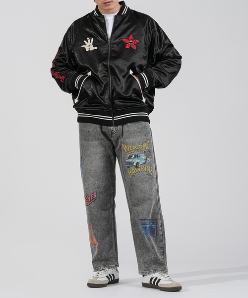 .ENDRECHERI.(エンドリケリー)の「須友連邪真群守 SUKAJAN(スカジャン・メンズ・ブラック・M/L)」の12枚目の写真