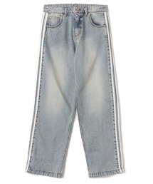 adidas（アディダス）の「adidas DENIM FIREBIRD TRACK PANTS ATMOS / アディダス デニム ファイヤー バード トラックパンツ アトモス【SP】（デニムパンツ）」