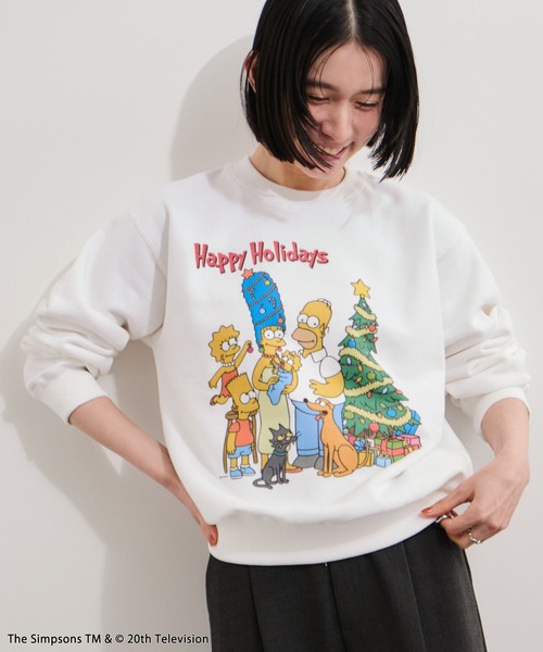 美品！シンプソンズ　ロクスウェット　Sサイズ GOOD ROCK SPEED/グッドロックスピード】The Simpsons Sweatshirt/ザ