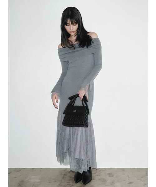 FRAY I.D（フレイアイディー）の「【WEB限定】リボンハンドルバッグ（ハンドバッグ・レディース・ベージュ/ホワイト/ブラック・F）」の4枚目の写真