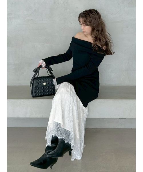 FRAY I.D（フレイアイディー）の「【WEB限定】リボンハンドルバッグ（ハンドバッグ・レディース・ベージュ/ホワイト/ブラック・F）」の16枚目の写真