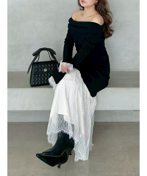 FRAY I.D（フレイアイディー）の「【WEB限定】リボンハンドルバッグ（ハンドバッグ・レディース・ベージュ/ホワイト/ブラック・F）」の3枚目の写真