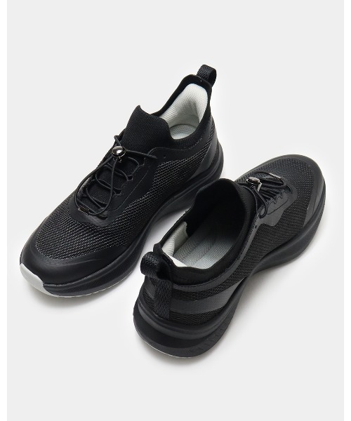 fitfit(フィットフィット)の「ハンズフリークッションソールスニーカー550(スニーカー・レディース・ベージュ系5/ライトグレー系1/ブラック×ブラック/グレー系5・22cm/22.5cm/23cm/23.5cm/24cm/24.5cm/25.0cm/25.5cm)」の7枚目の写真