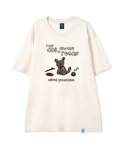 ASTRAL PROJECTION（アストラルプロジェクション）の「[ドゥドルパピー]コットンルーズフィット半袖Tシャツ_バターミルク（Tシャツ/カットソー・メンズ・その他・LARGE/MEDIUM/X-LARGE/XX-LARGE）」の2枚目の写真
