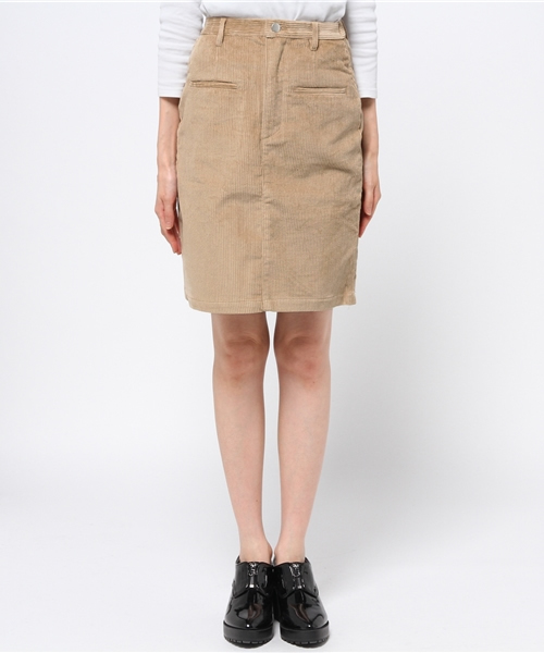 Kastane(カスタネ)の「コーデュロイ台形SK(スカート・レディース・ライトベージュ/ベージュ/グレー・FREE)」の12枚目の写真