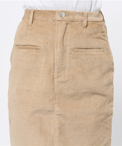 Kastane(カスタネ)の「コーデュロイ台形SK(スカート・レディース・ライトベージュ/ベージュ/グレー・FREE)」の15枚目の写真