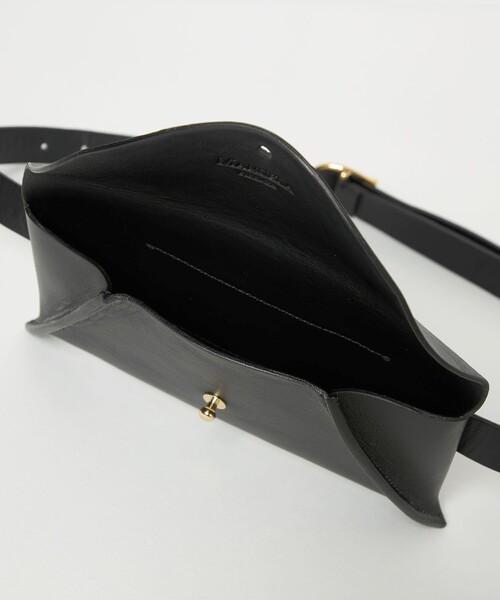 MANUELA マヌエラ BELTバッグ　ブラック 別注】＜MANUELA for conte＞ BELT バッグ（ボディバッグ/ウエスト