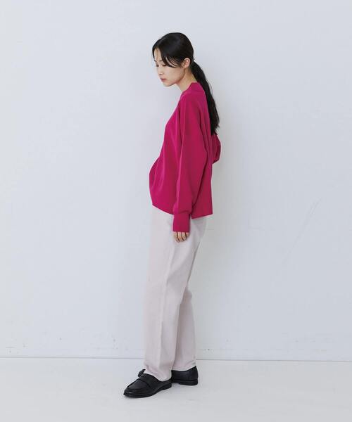 conges payes ADIEU TRISTESSE（コンジェ ペイエ アデュートリステス）の「【FAVE】5ポケットパンツ（その他パンツ・レディース・キナリ/ピンク/インディゴブルー/ブラック・40/38）」の12枚目の写真