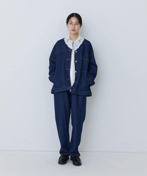 conges payes ADIEU TRISTESSE（コンジェ ペイエ アデュートリステス）の「【FAVE】5ポケットパンツ（その他パンツ・レディース・キナリ/ピンク/インディゴブルー/ブラック・40/38）」の21枚目の写真