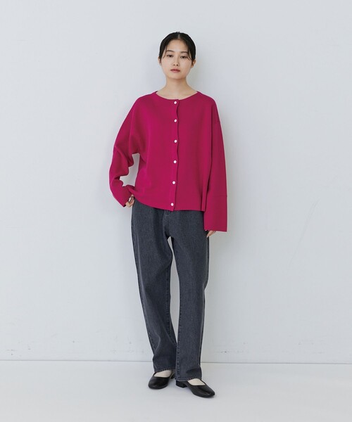 conges payes ADIEU TRISTESSE（コンジェ ペイエ アデュートリステス）の「【FAVE】5ポケットパンツ（その他パンツ・レディース・キナリ/ピンク/インディゴブルー/ブラック・40/38）」の21枚目の写真