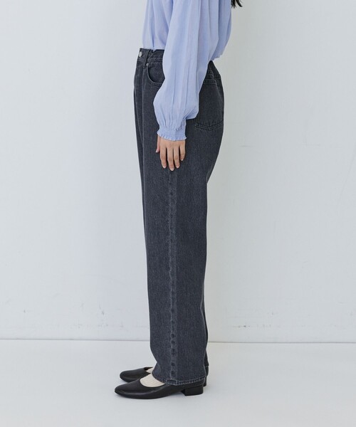 conges payes ADIEU TRISTESSE（コンジェ ペイエ アデュートリステス）の「【FAVE】5ポケットパンツ（その他パンツ・レディース・キナリ/ピンク/インディゴブルー/ブラック・40/38）」の18枚目の写真