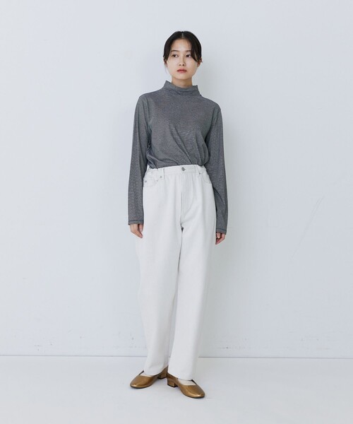 conges payes ADIEU TRISTESSE（コンジェ ペイエ アデュートリステス）の「【FAVE】5ポケットパンツ（その他パンツ・レディース・キナリ/ピンク/インディゴブルー/ブラック・40/38）」の16枚目の写真