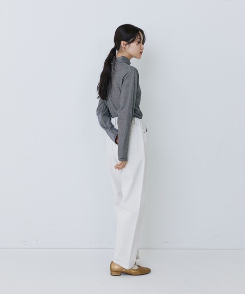 conges payes ADIEU TRISTESSE（コンジェ ペイエ アデュートリステス）の「【FAVE】5ポケットパンツ（その他パンツ・レディース・キナリ/ピンク/インディゴブルー/ブラック・40/38）」の15枚目の写真