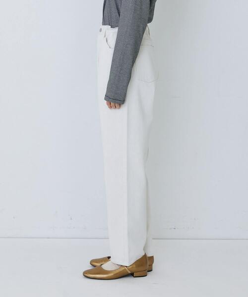 conges payes ADIEU TRISTESSE（コンジェ ペイエ アデュートリステス）の「【FAVE】5ポケットパンツ（その他パンツ・レディース・キナリ/ピンク/インディゴブルー/ブラック・40/38）」の5枚目の写真