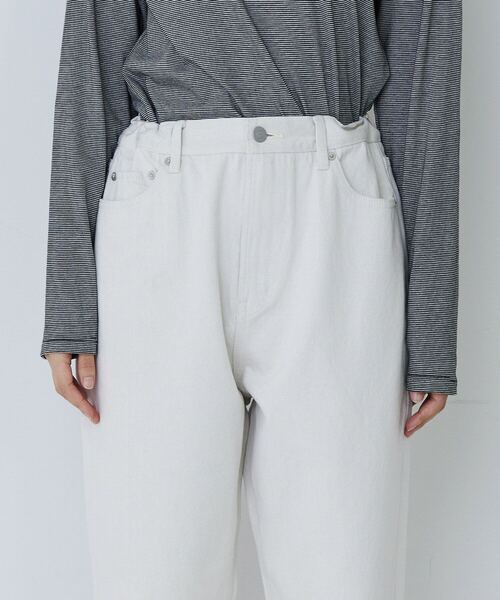 conges payes ADIEU TRISTESSE（コンジェ ペイエ アデュートリステス）の「【FAVE】5ポケットパンツ（その他パンツ・レディース・キナリ/ピンク/インディゴブルー/ブラック・40/38）」の7枚目の写真