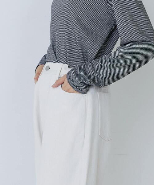 conges payes ADIEU TRISTESSE（コンジェ ペイエ アデュートリステス）の「【FAVE】5ポケットパンツ（その他パンツ・レディース・キナリ/ピンク/インディゴブルー/ブラック・40/38）」の9枚目の写真