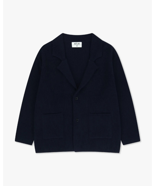 ASTLAY(アストレイ)の「IRIS Knit Blazer (Navy)(カーディガン/ボレロ・メンズ・その他・3/2)」の6枚目の写真