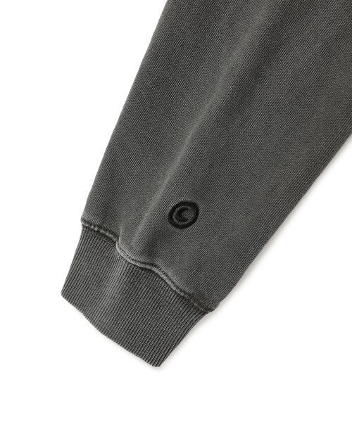 Cavish(カビシ)の「W PIGMENT SELLER LOGO SWEATSHIRT CHARCOAL(CV2ESFM444A)(スウェット・レディース・チャコール・FREE)」の7枚目の写真