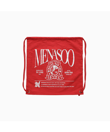 MENASOO（ミナス）の「メナスー ナイロンストリング バックパック_レッド（バックパック/リュック）」