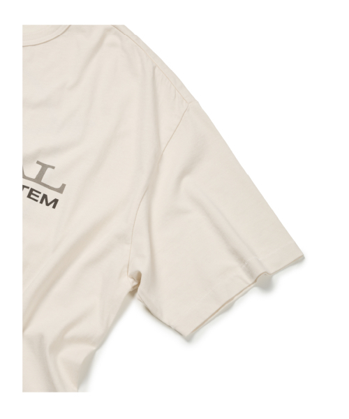 ETCE(イーティーシーイー)の「WASHED OPTICAL TEE (OFF WHITE)(Tシャツ/カットソー・メンズ・その他・MEDIUM/LARGE/X-LARGE)」の4枚目の写真