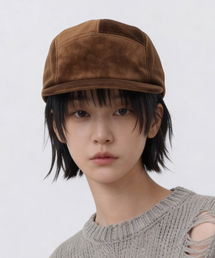UNDERCONTROL STUDIO（アンダーコントロールスタジオ）の「ベルベット5パネル平つばキャンプキャップボールキャップJET CAP / VELVET / ミンクブラウン（キャップ）」