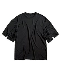 モーダル半袖Tシャツブラック
