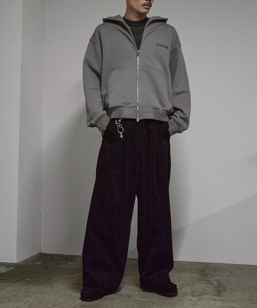 セール】SUPPLIER/サプライヤー Cross Zip Hoodie V2 ラインストーン